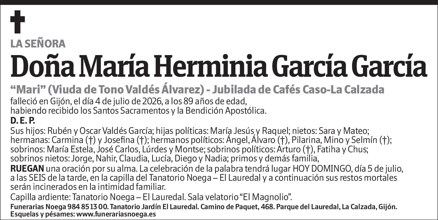 María Herminia García García