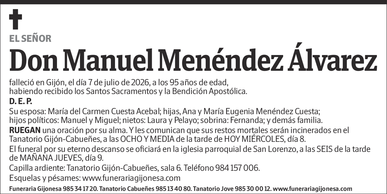Manuel Menéndez Álvarez
