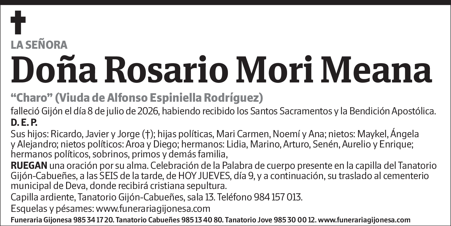 Rosario Mori Meana