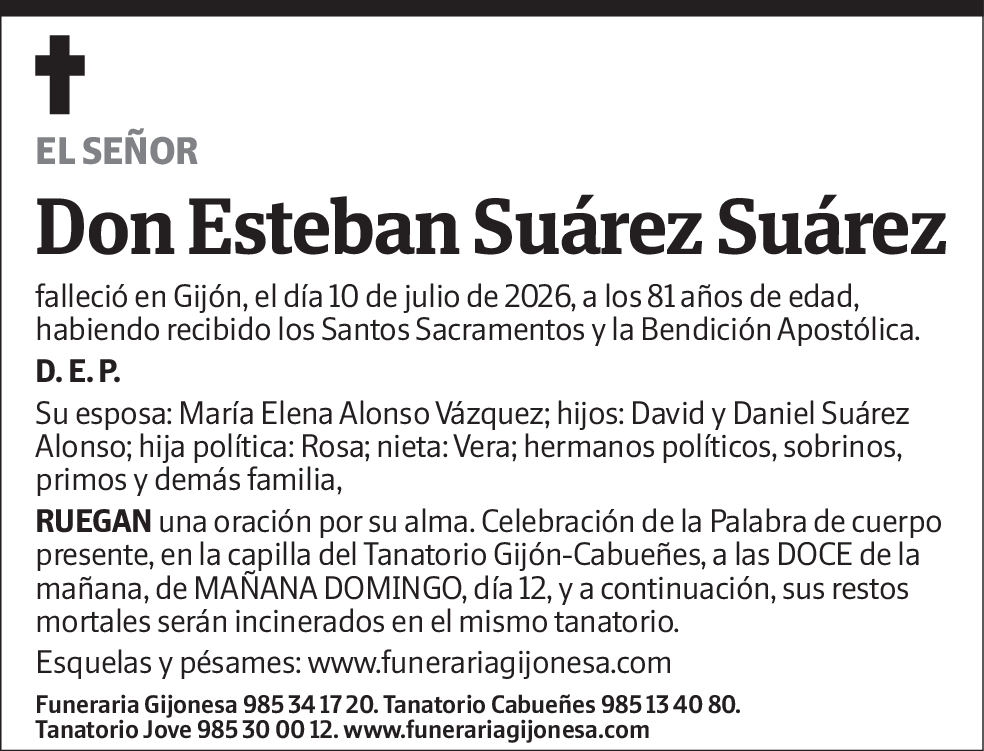 Esteban Suárez Suárez