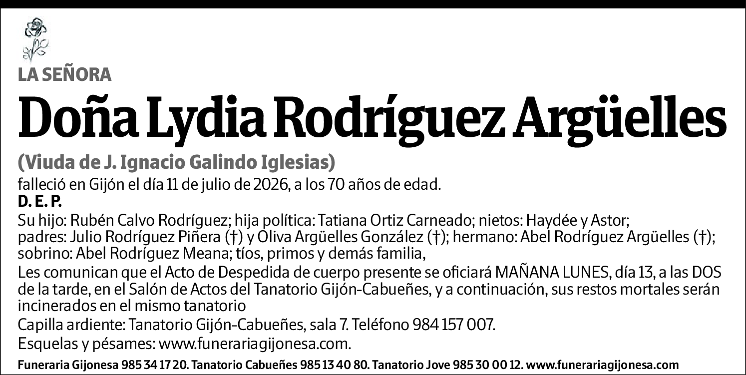 Lydia Rodríguez Argüelles