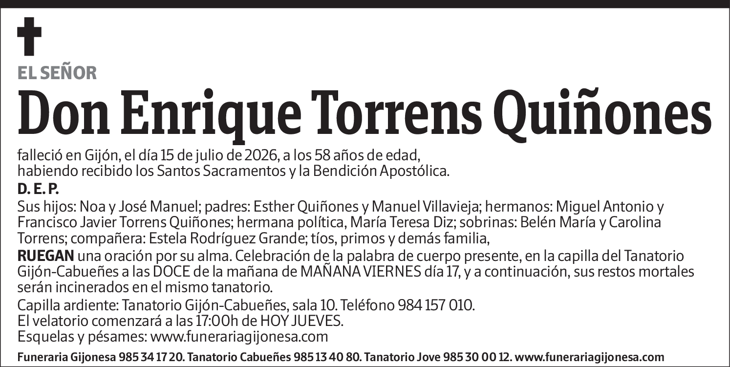 Enrique Torrens Quiñones