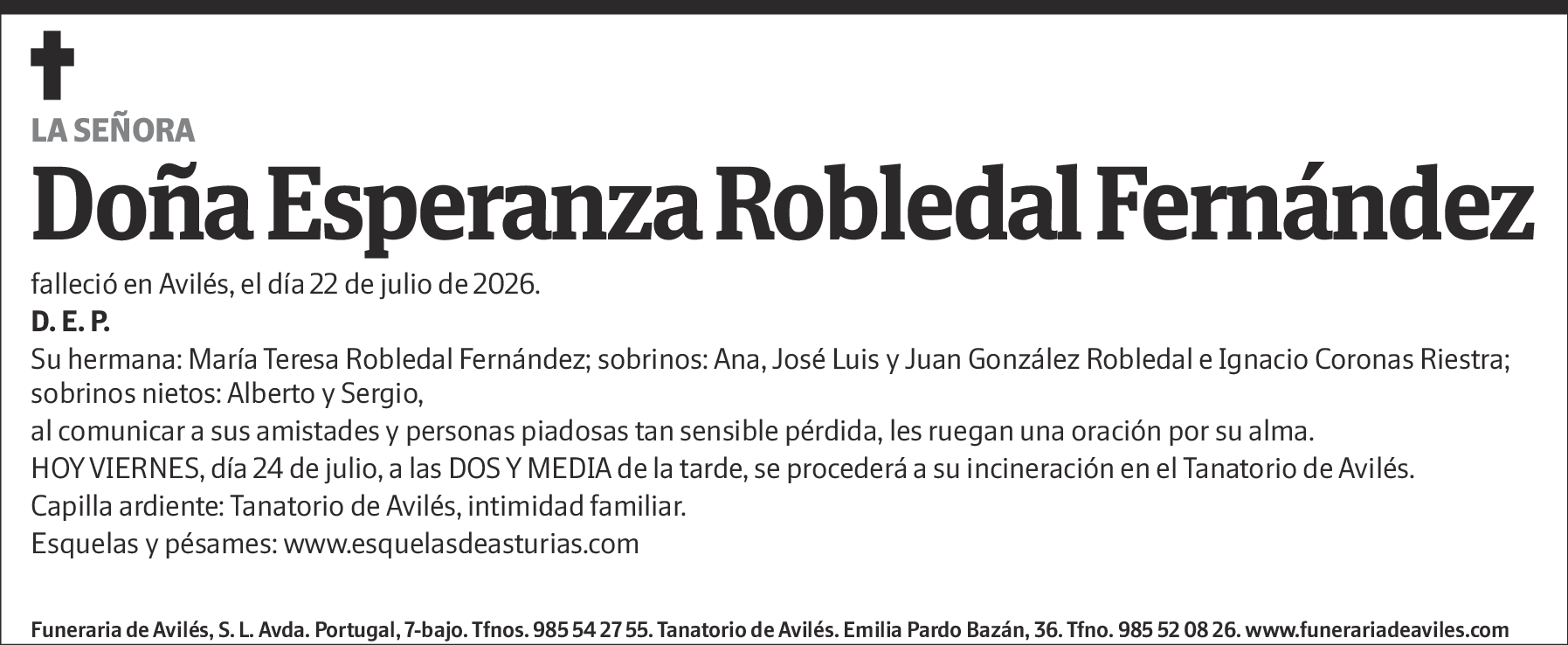 Esperanza Robledal Fernández