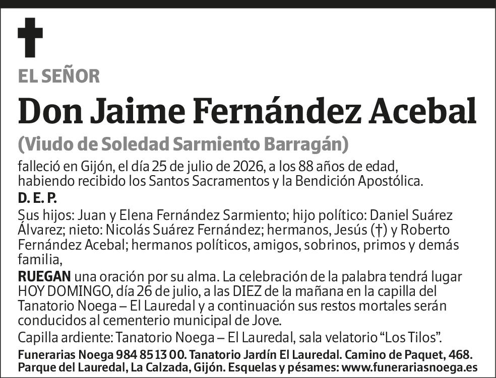 Jaime Fernández Acebal