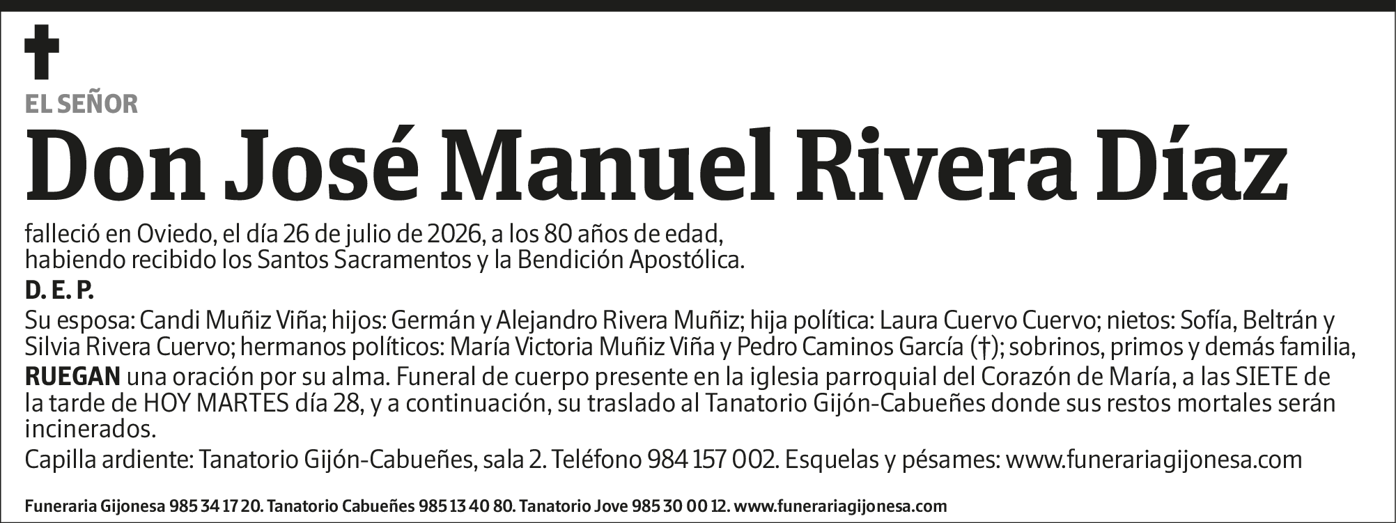 José Manuel Rivera Díaz