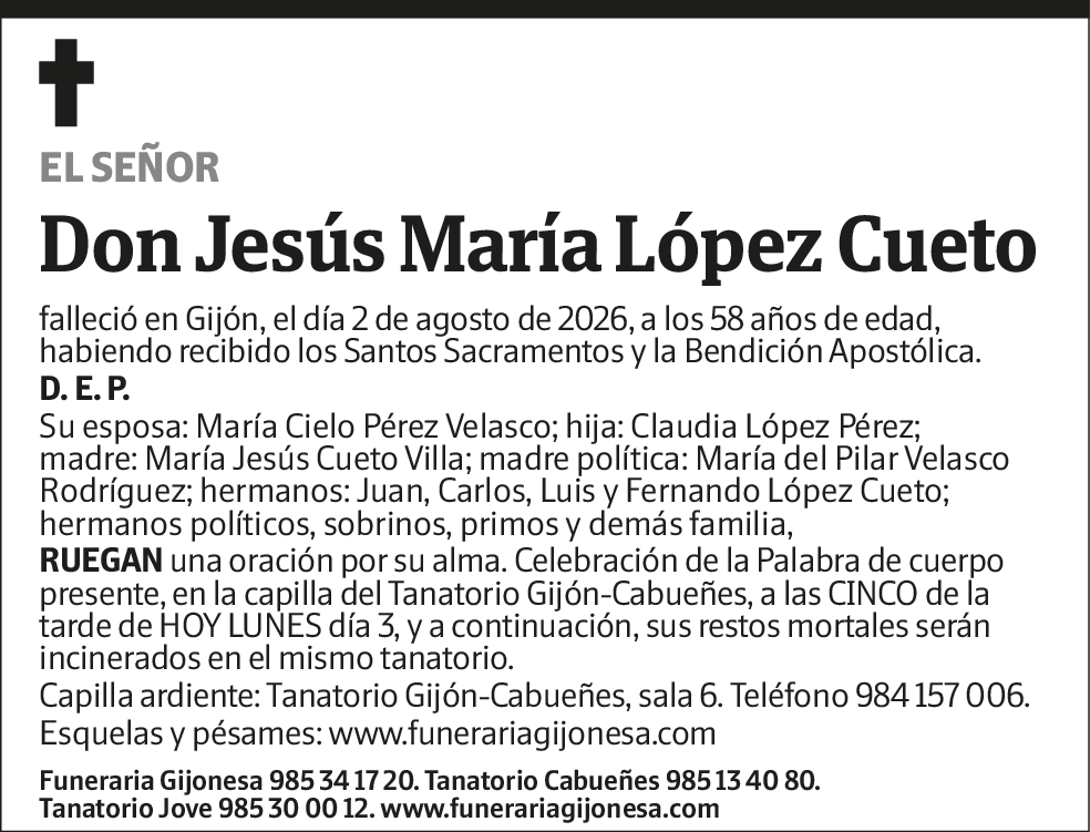 Jesús María López Cueto