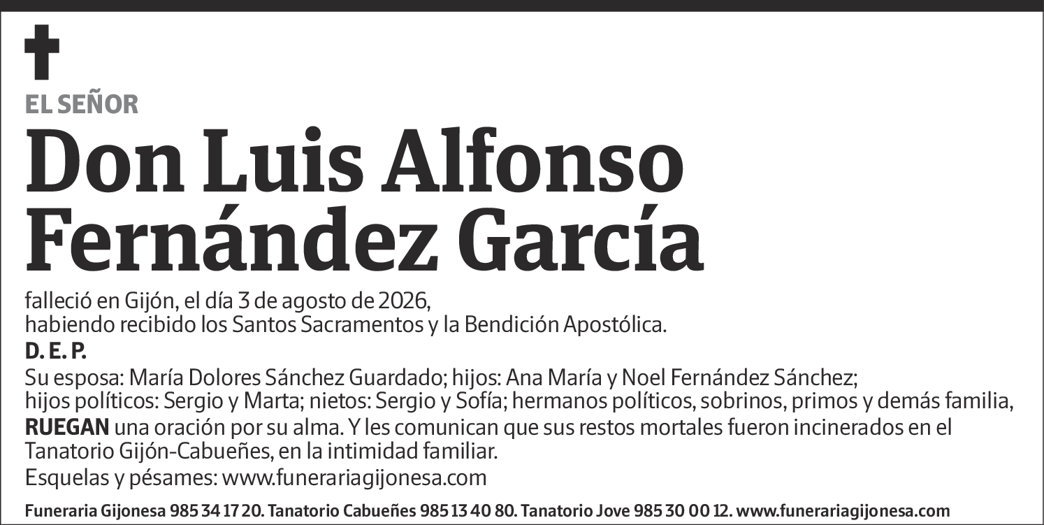 Luis Alfonso Fernández García