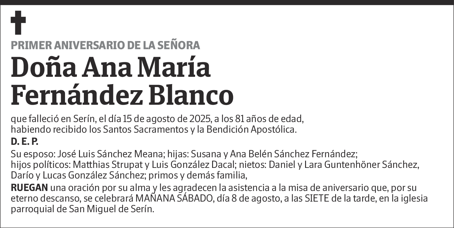 Ana María Fernández Blanco