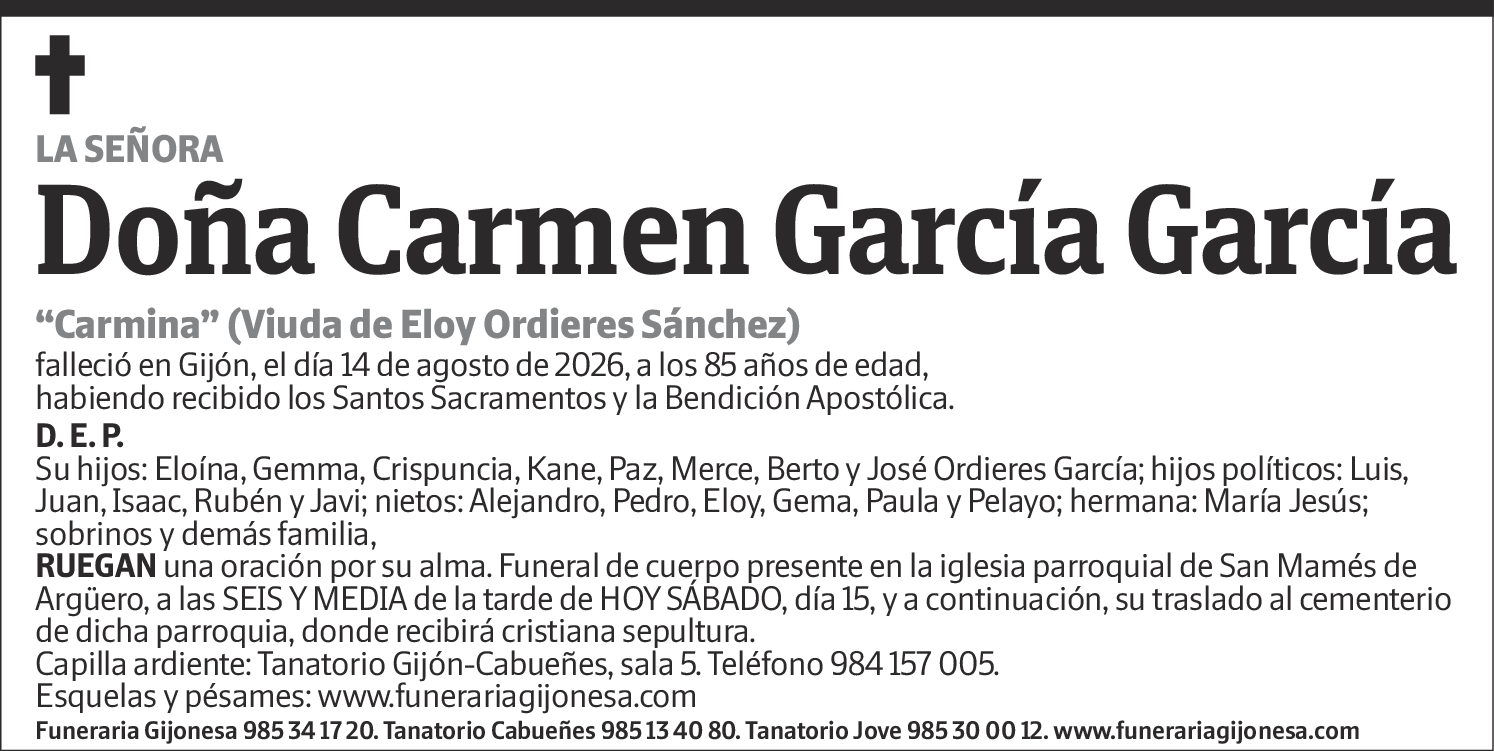 Carmen García García