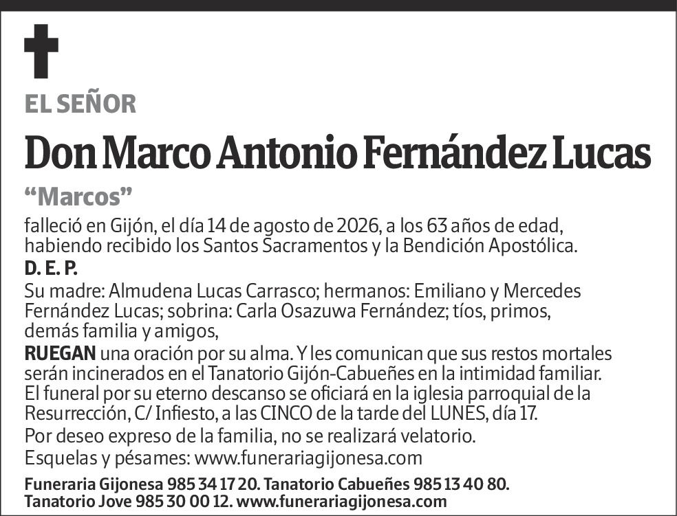 Marco Antonio Fernández Lucas