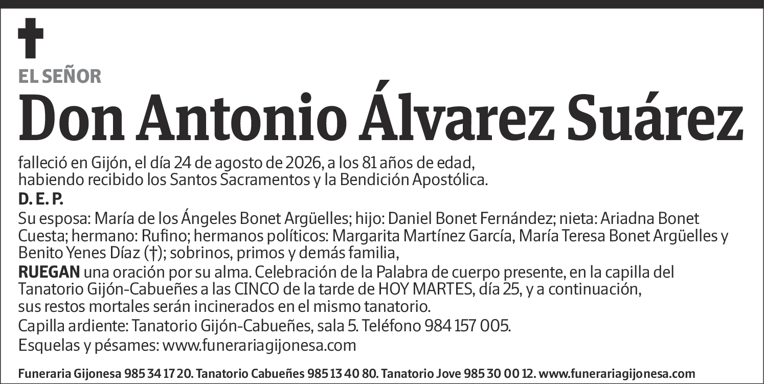 Antonio Álvarez Suárez