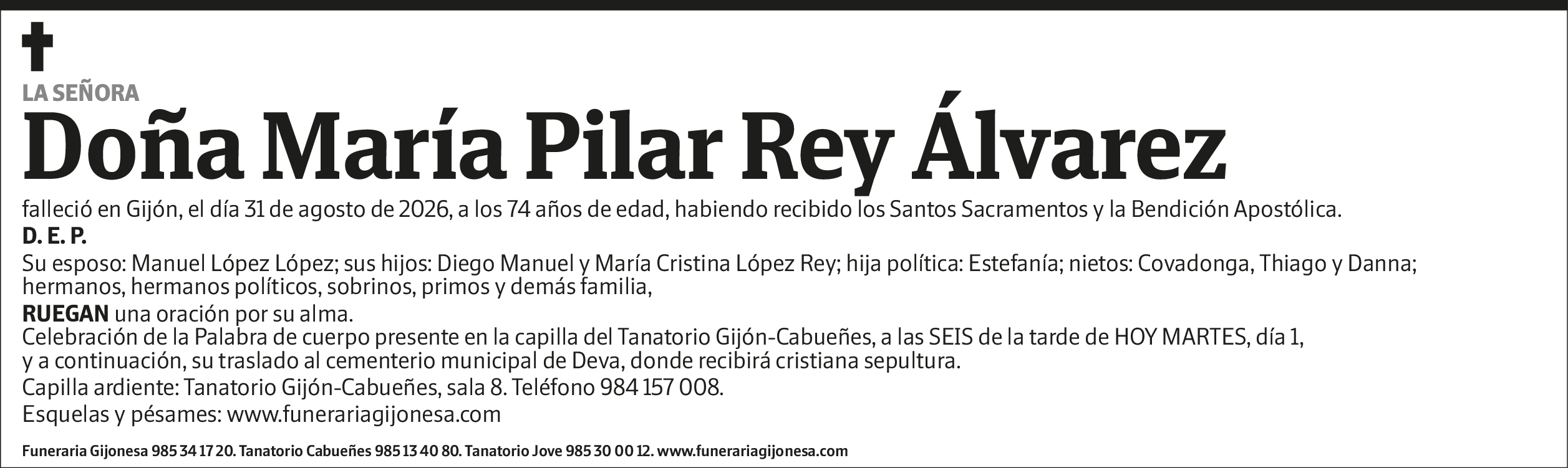 María Pilar Rey Álvarez