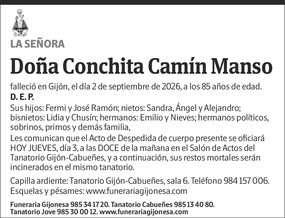 Conchita Camín Manso