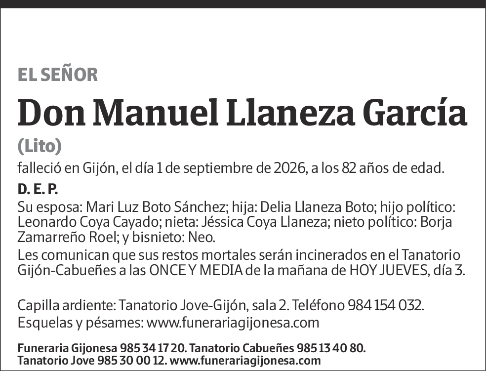 Manuel Llaneza García