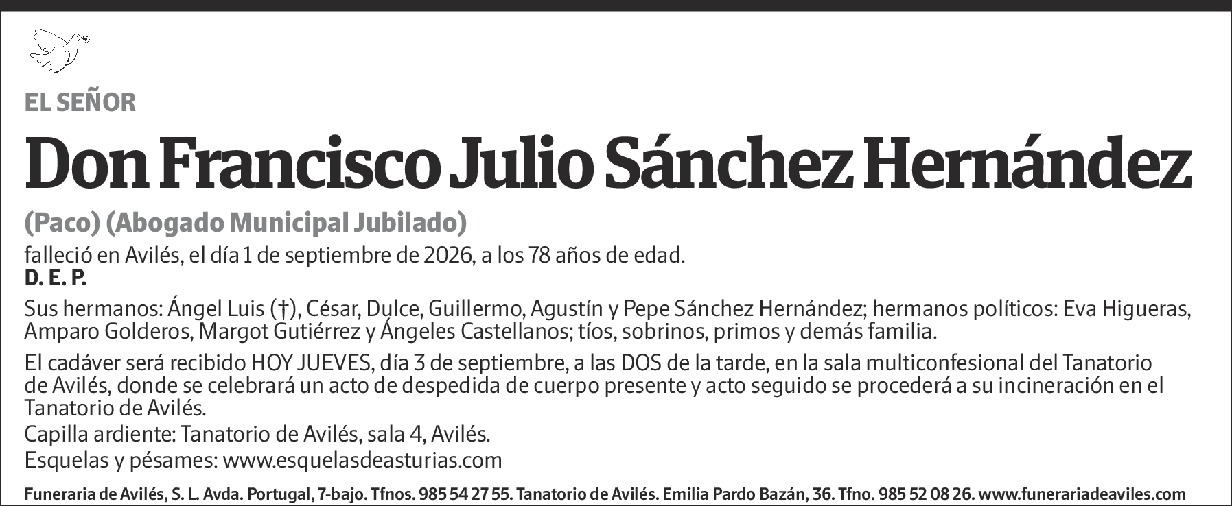 Francisco Julio Sánchez Hernández