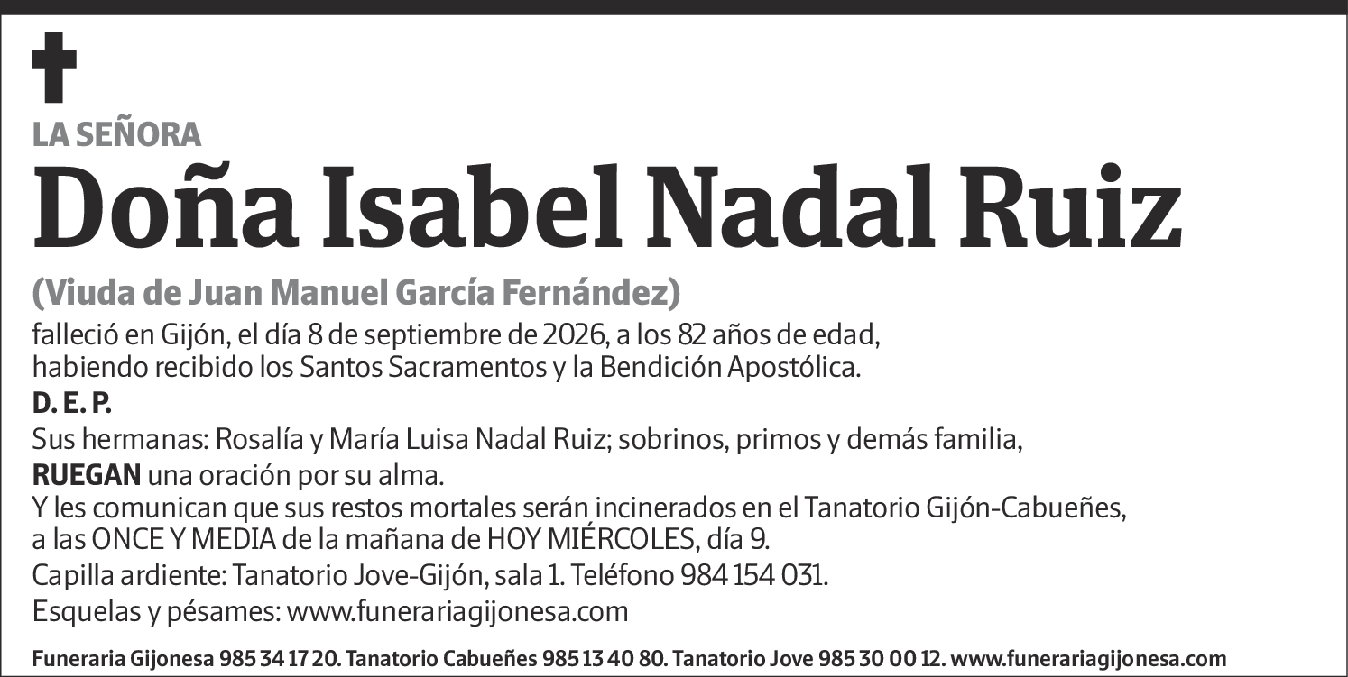 Isabel Nadal Ruiz