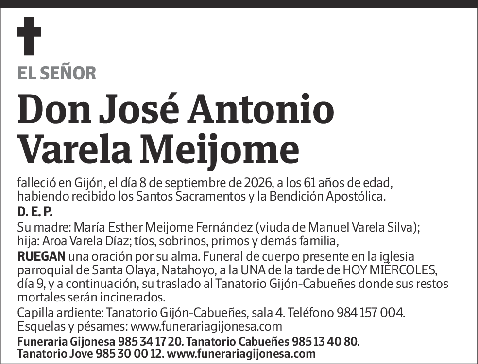 José Antonio Varela Meijome