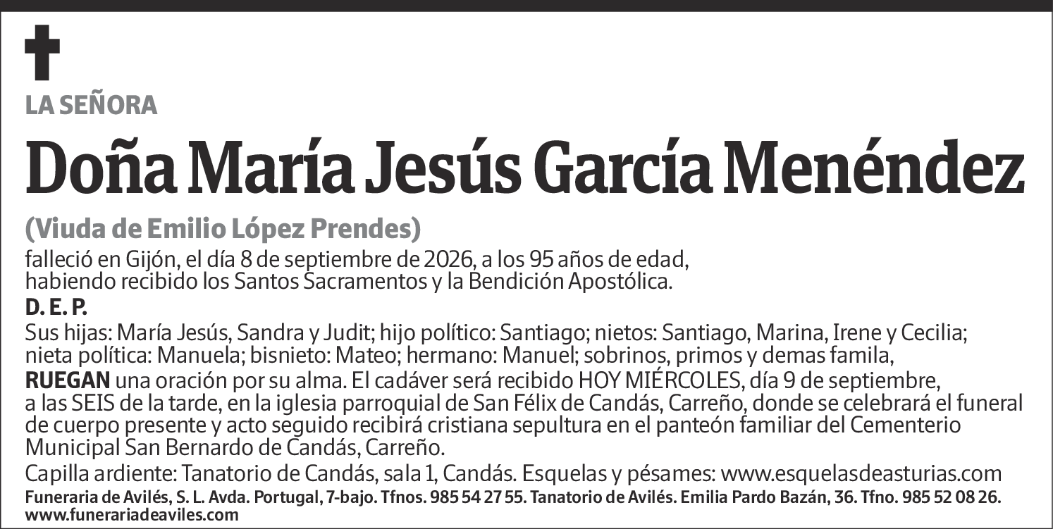 María Jesús García Menéndez