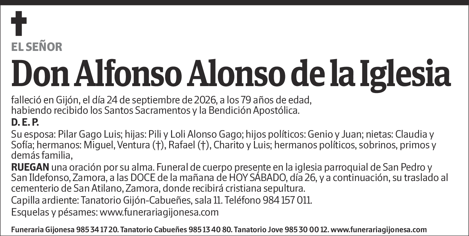 Alfonso Alonso de la Iglesia