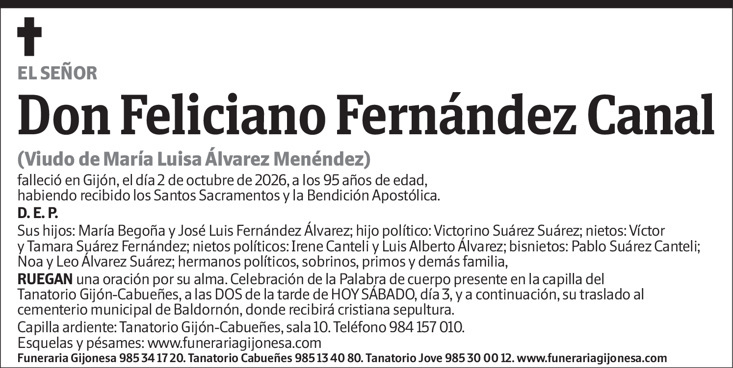 Feliciano Fernández Canal