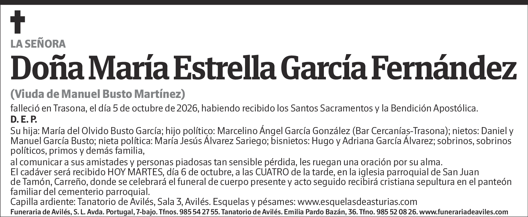 María Estrella García Fernández