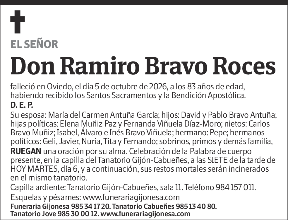 Ramiro Bravo Roces