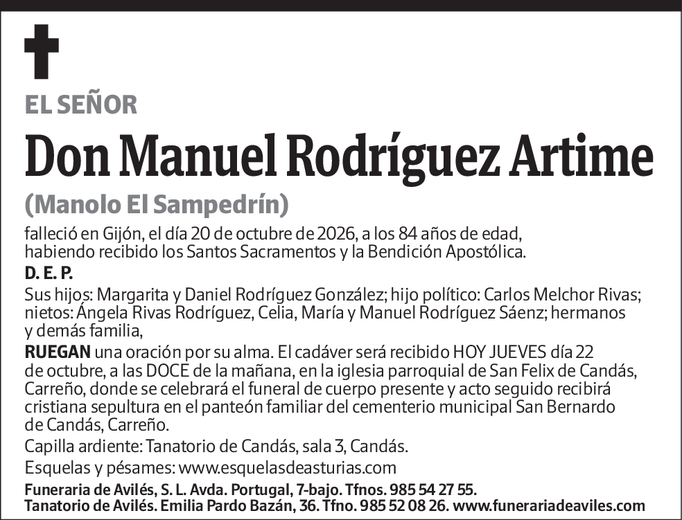 Manuel Rodríguez Artime