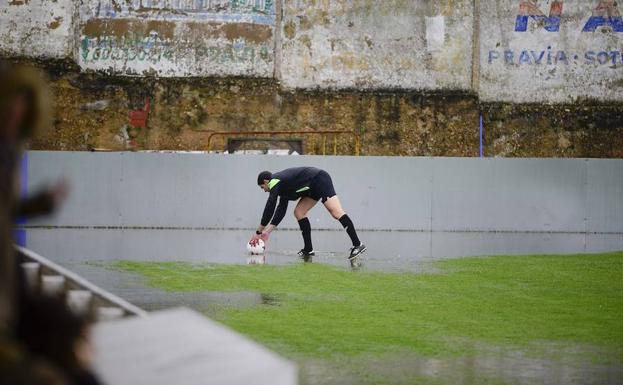 La lluvia obliga a suspender el Praviano-Avilés