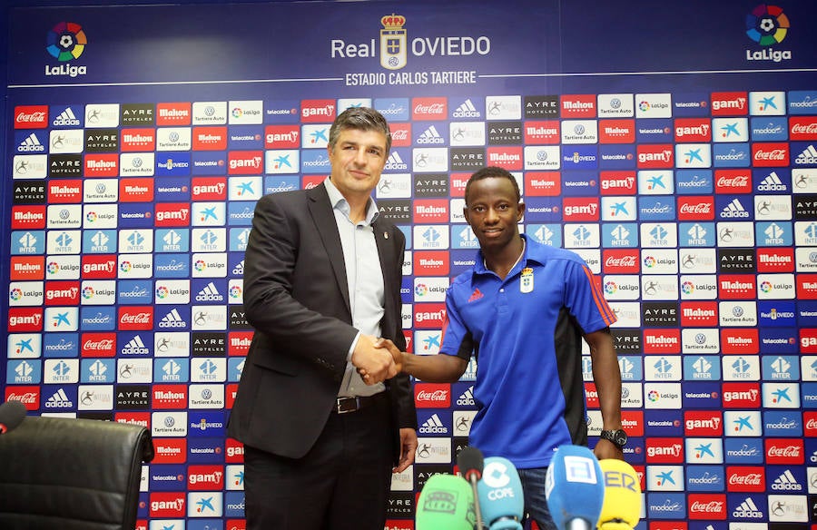 Yeboah, nuevo jugador del Real Oviedo