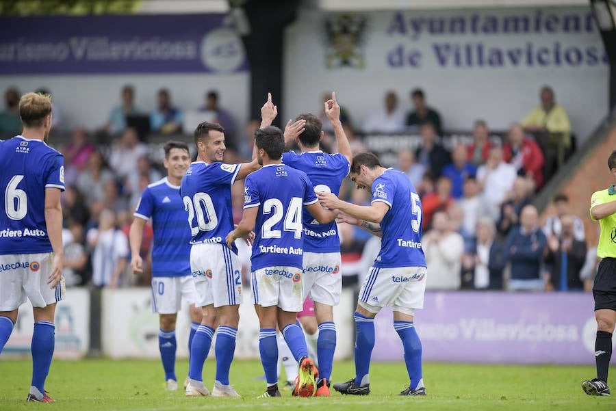 Real Oviedo - Gimástica (2-1), en imágenes