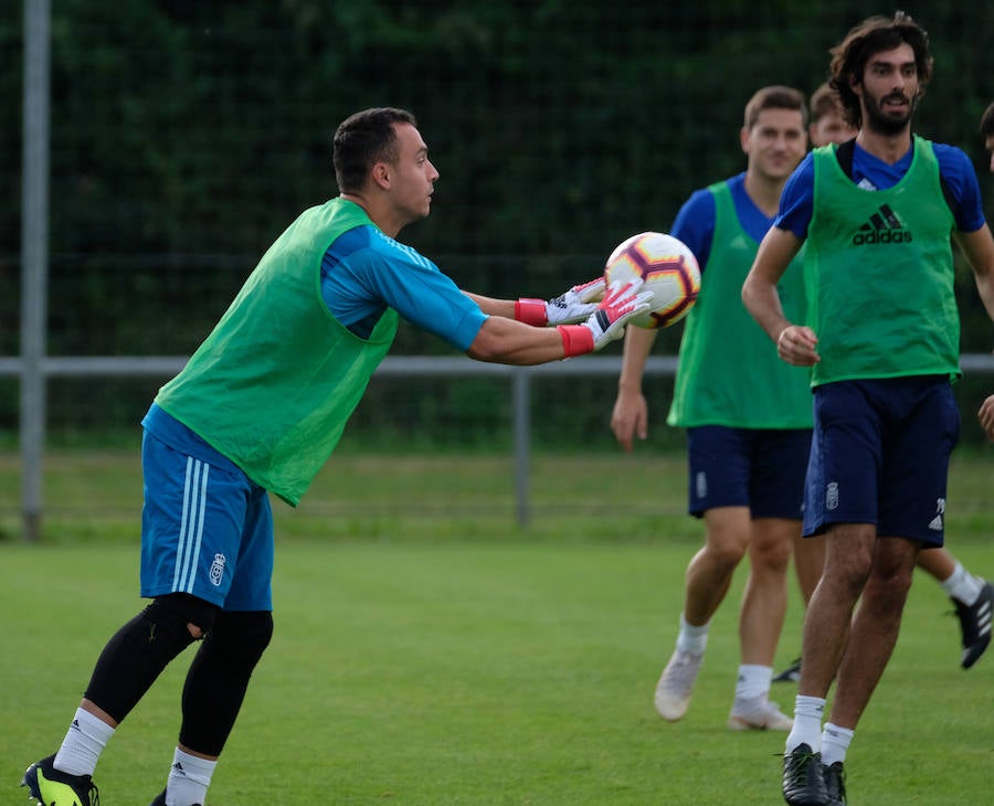 Entrenamiento del Real Oviedo (14-9-18)
