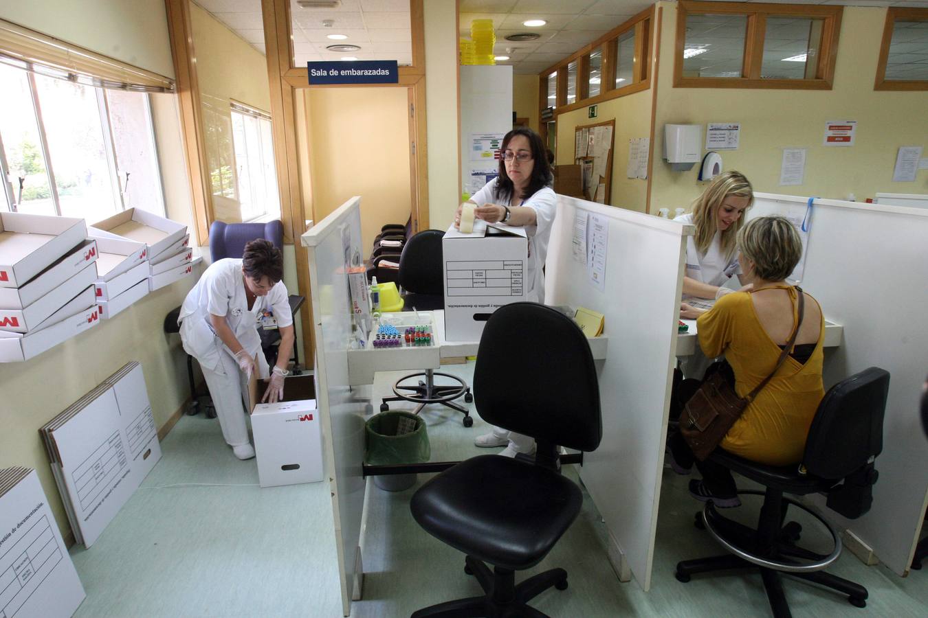 El viejo HUCA se queda vacío