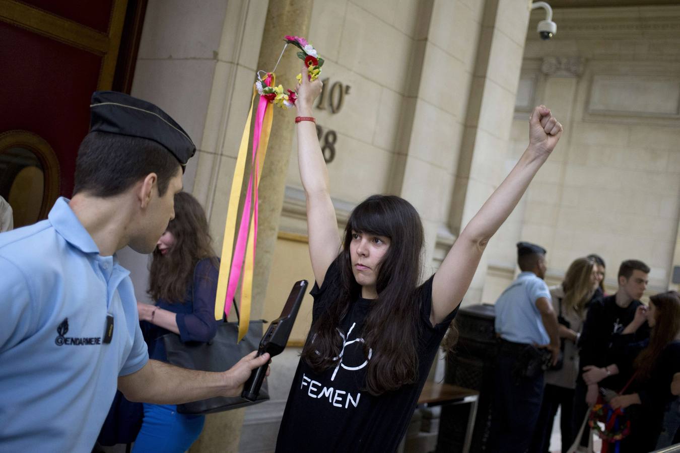 Juicio a las activistas Femen en Francia