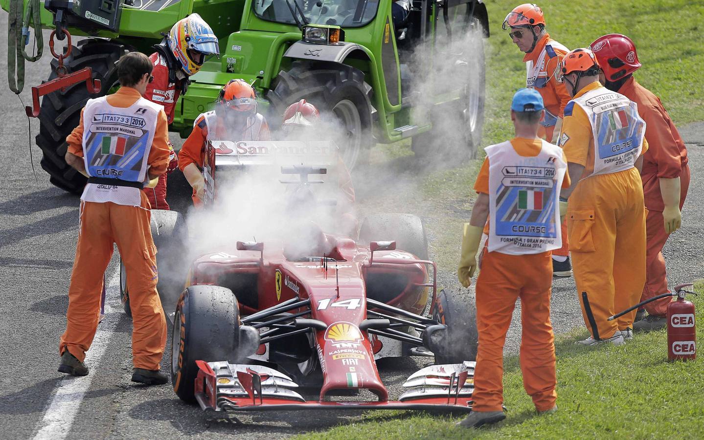 Las mejores imágenes del Gran Premio de Italia de Fórmula-1