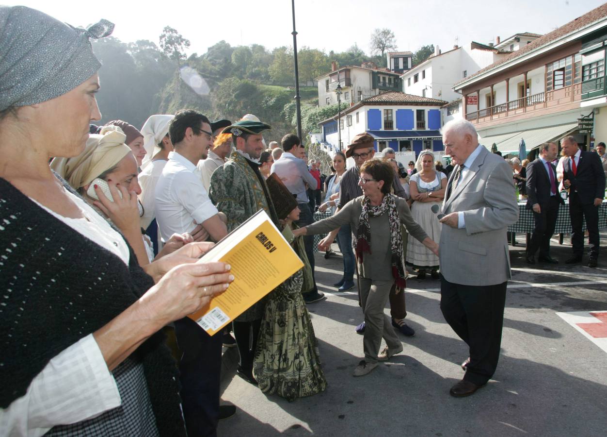 Carlos V recibe a Joseph Pérez en Tazones