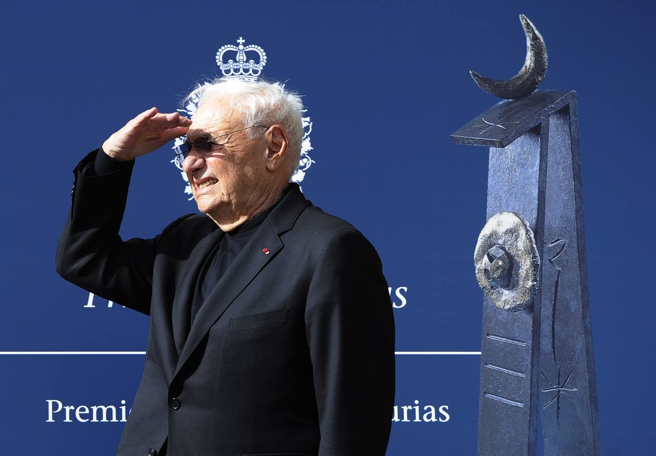 El Premio Príncipe de las Artes, Frank Gehry, en Gijón y Oviedo