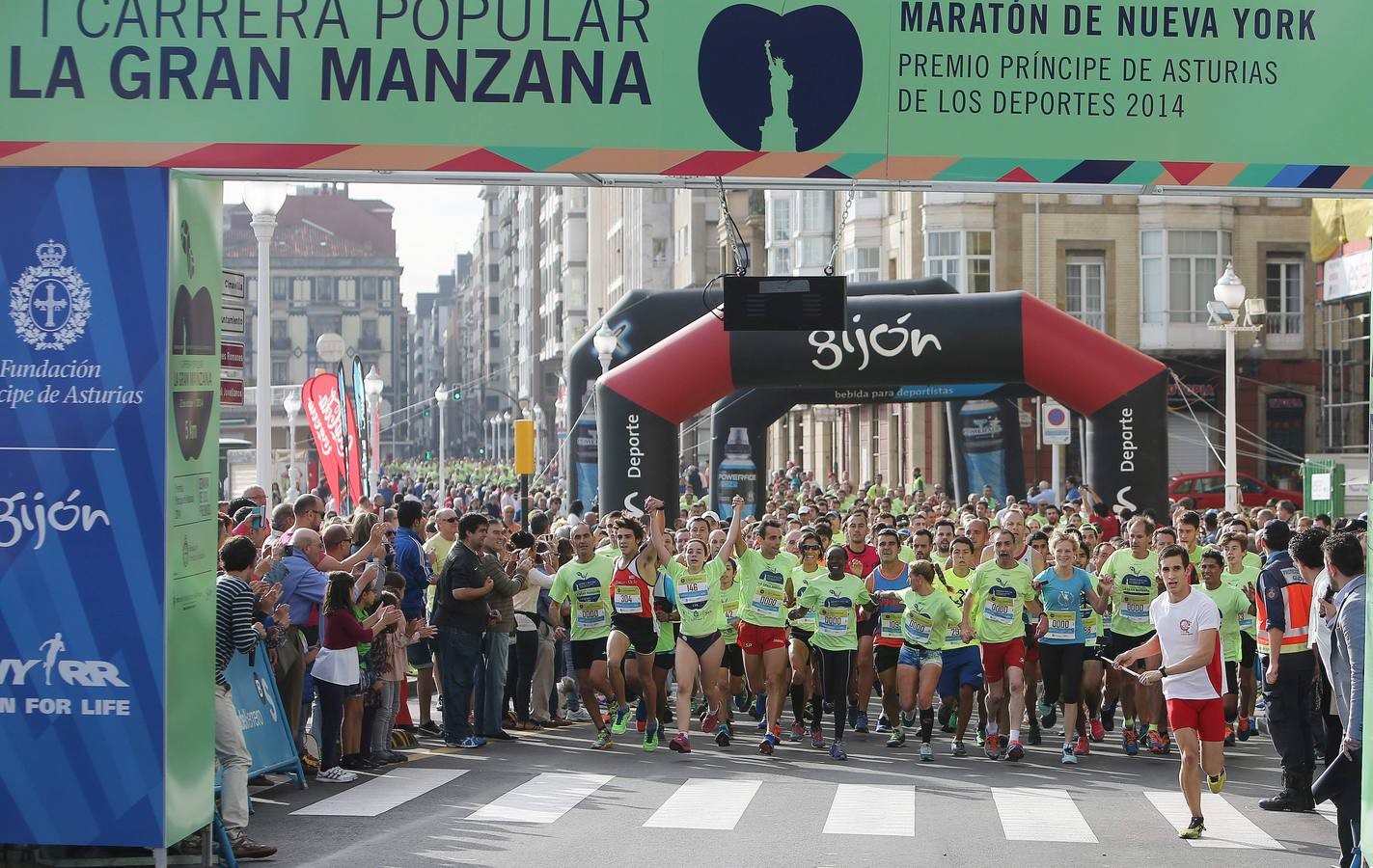 La carrera de 'La Gran Manzana' se traslada a Gijón