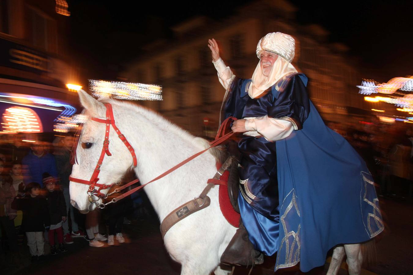 La cabalgata de los Reyes Magos en Avilés