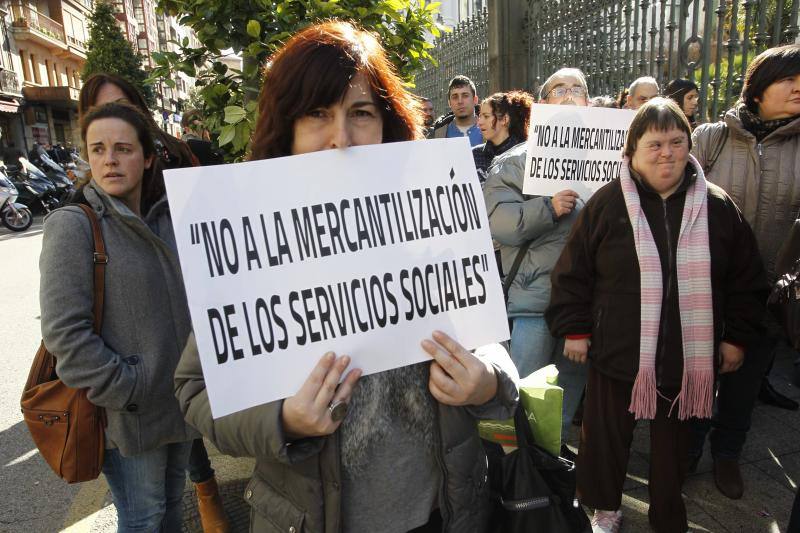 Los discapacitados asturianos piden al Principado que rectifique