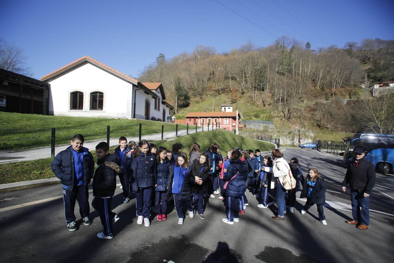 Los niños toman el Ecomuseo de Samuño