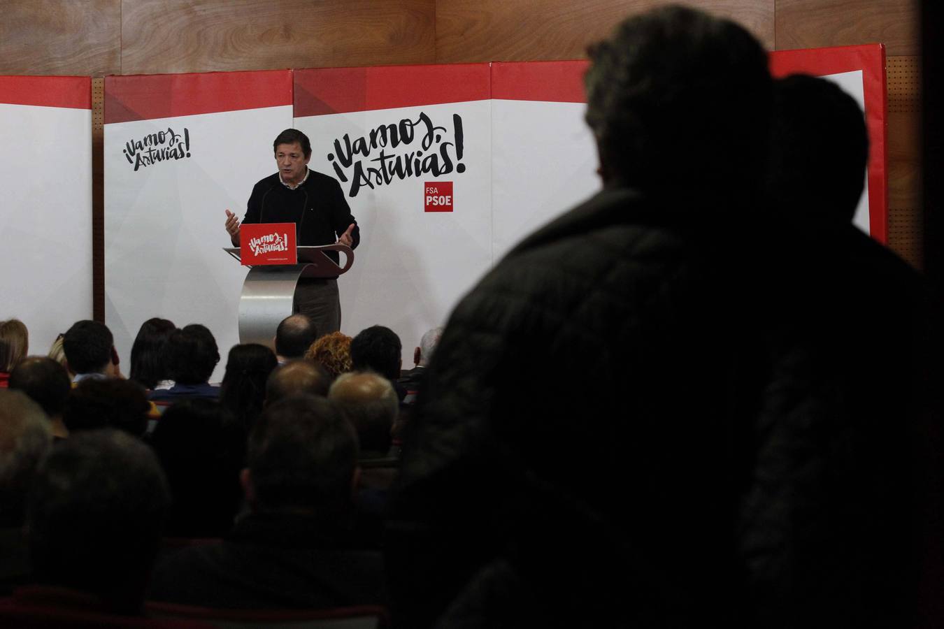 Acto de presentación de la candidatura municipal del PSOE de Avilés