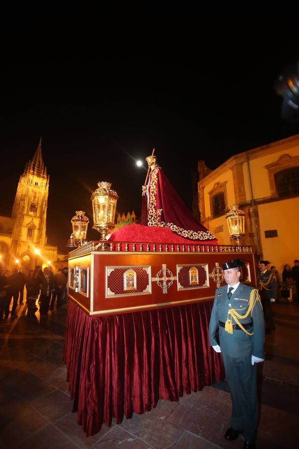 Procesión de El Cautivo, en Oviedo
