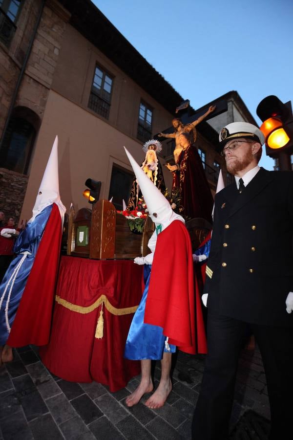 Procesión del Silencio, en Avilés