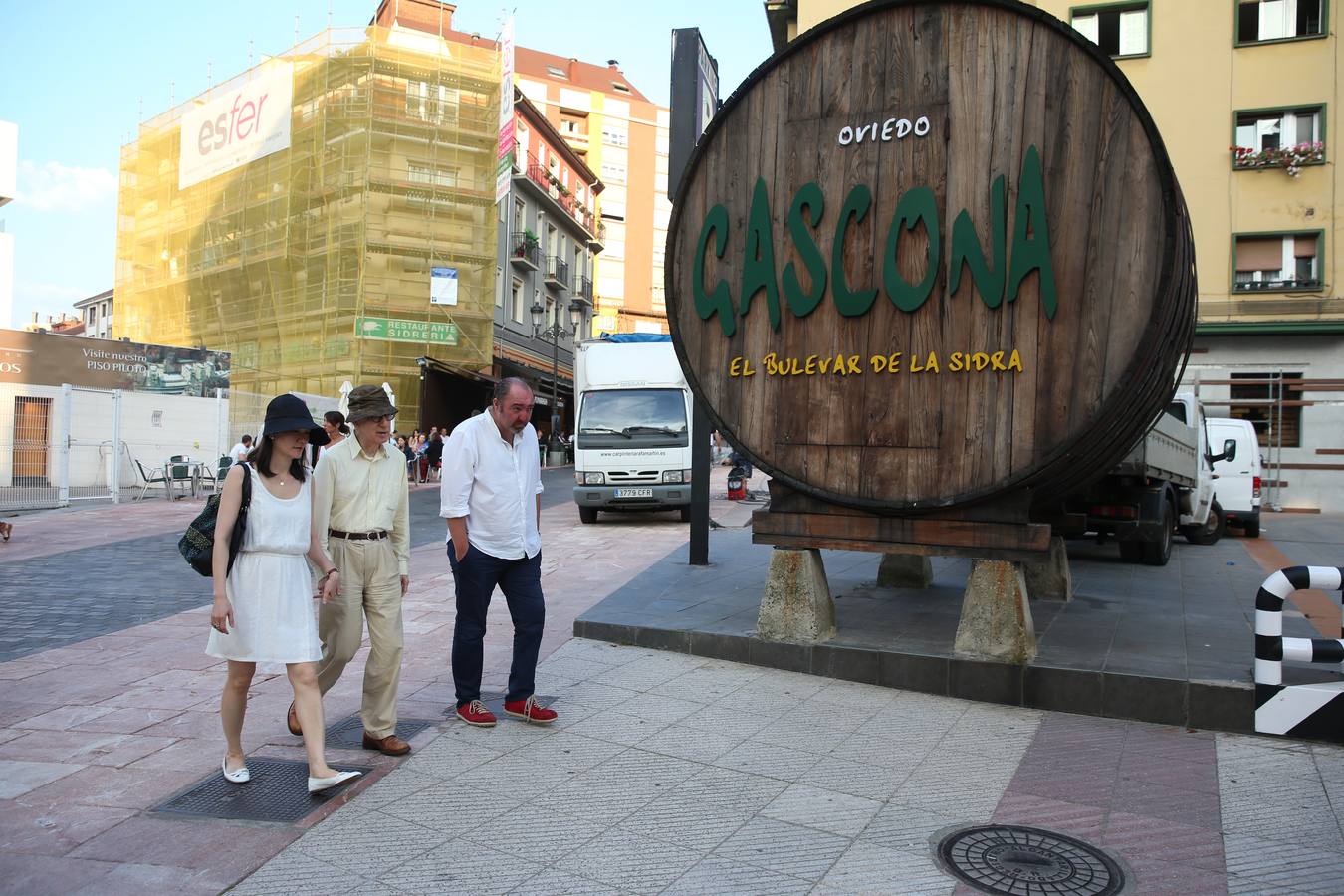 Woody Allen, de visita en Oviedo