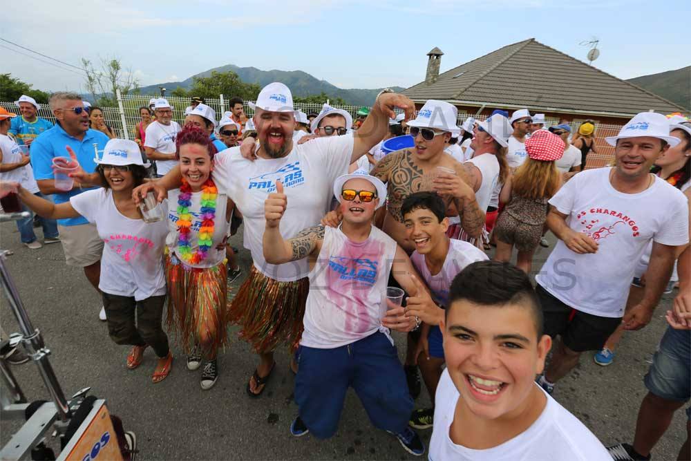 Fiesta de los 'vieyos' en La Peral