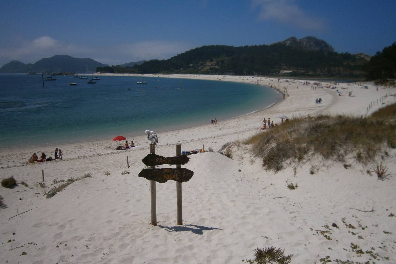 Las islas Cíes, paraíso caribeño en el Atlántico gallego