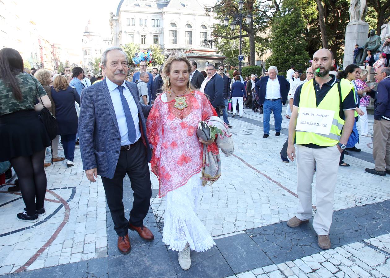 Desfile del Día de América en Aturias