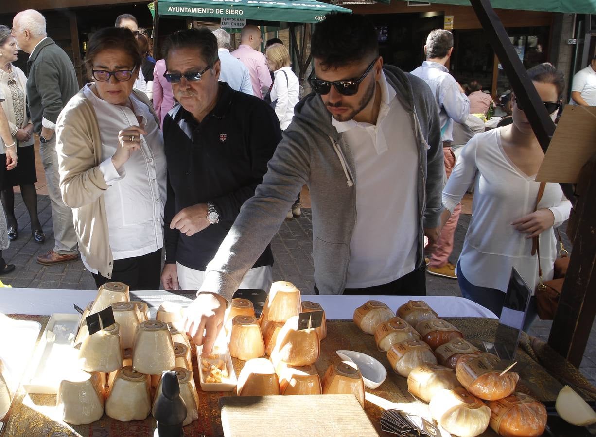 Todos los quesos de Asturias bajo el sol