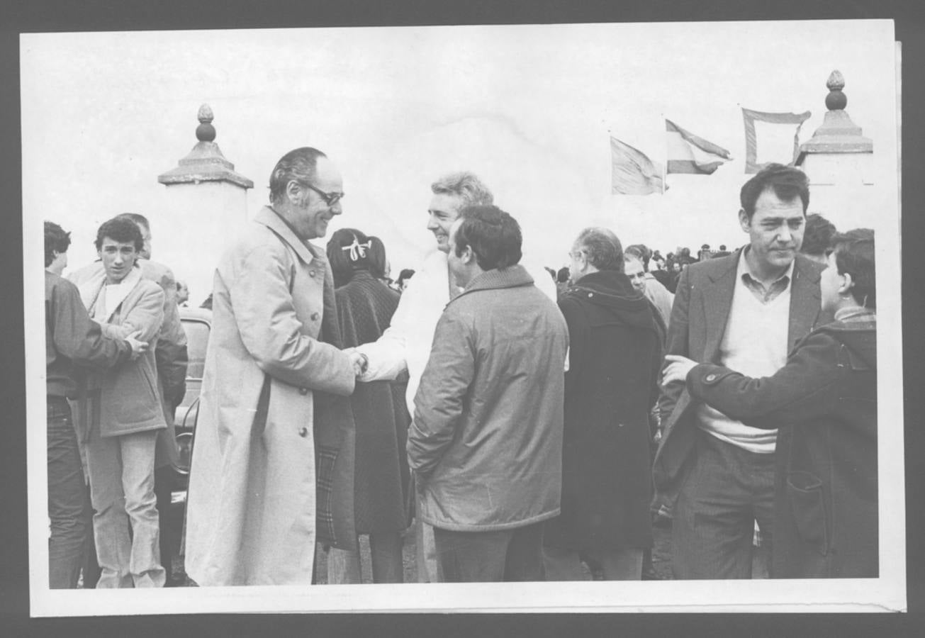 Las imágenes históricas de la reversión de los terrenos del cerro