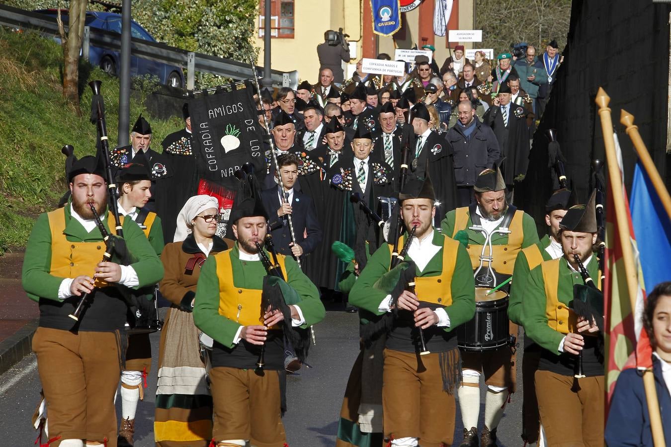 La fiesta de los nabos llena La Foz de Morcín
